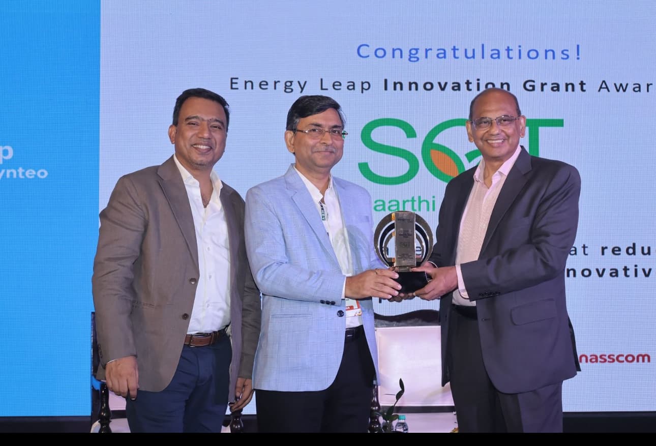 Saarthi GreenTech Recieves the Energy Leap Award