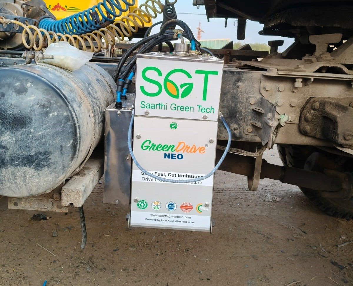 GreenDrive hydrogen retrofit system diagram